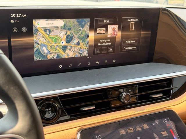 2025 INFINITI QX80 SENSORY