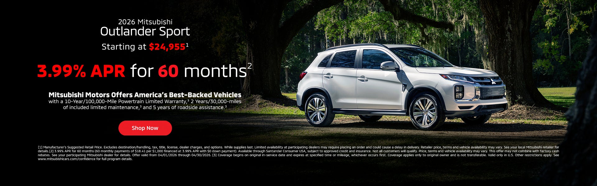 2026 Outlander Sport